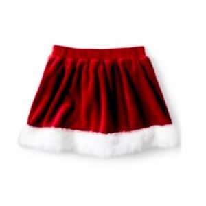 Girls Gymboree velour skort-Christmas 4t